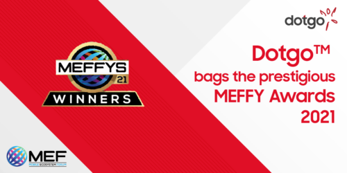 Dotgo™ bags the prestigious MEFFY Award 2021
